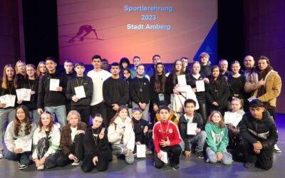 Stadt Amberg ehrt unsere Sportler und Sportlerinnen – Dreifaltigkeitsschule mit den meisten Sporterfolgen