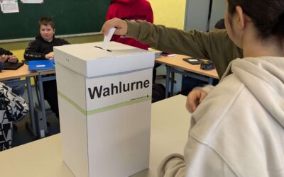 Am Montag, den 30.09.2024 ist Schülersprecherinnen- und Schülersprecherwahl