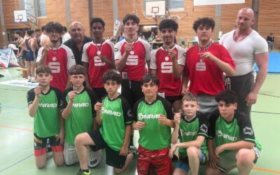 Erfolgreiche Teilnahme der Mittelschule am Bayernfinale im Ringen