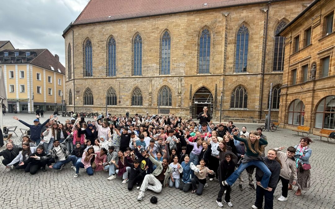 Projektwoche „Dreamcatcher“ – Flashmob auf dem Marktplatz