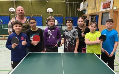 Wieder ein toller Erfolg beim Tischtennis!!