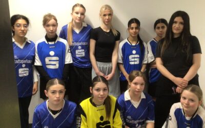 Auch die Mädchen und die jüngeren Jungs waren mit vollem Engagement bei der Stadtmeisterschaft dabei!