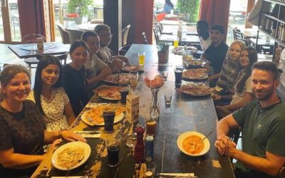 unsere SMV feiert den Jahresabschluss mit einem gemeinsamen Essen – Danke für euch