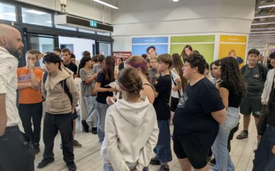 So spannend kann Unterricht sein! Die 7a erkundet Kaufland